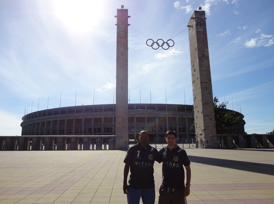 Jamie Demericas, Fernando Nieto, Berlin Olympic Stadium