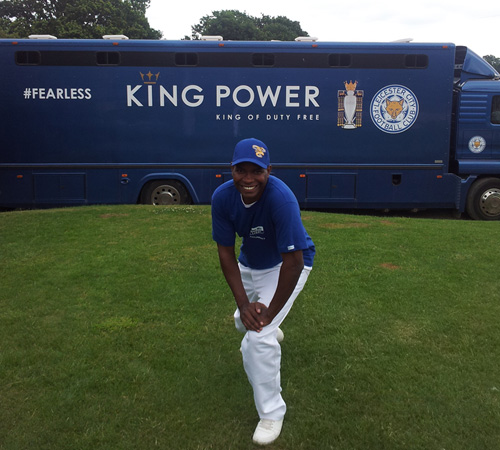 Jamie Demericas at King Power